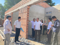 Mặt trận phường Long Hoa thực hiện giám sát công tác xây dựng nhà ở cho người có công với cách mạng, hộ nghèo, hộ cận nghèo theo chuẩn Trung ương và hộ nghèo theo chuẩn tỉnh trên địa bàn