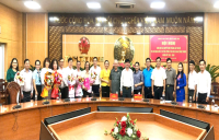 Đảng ủy cơ sở Mặt trận Tổ quốc tỉnh công bố quyết định thành lập chi bộ và chỉ định Cấp ủy, Bí thư, Phó Bí thư các chi bộ