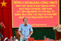 Kiểm tra, giám sát công tác đặc xá tại Trại giam Cây Cầy