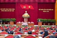 Hướng dẫn tuyên truyền kết quả Hội nghị lần thứ 12 Ban Chấp hành Trung ương Đảng khóa XIII