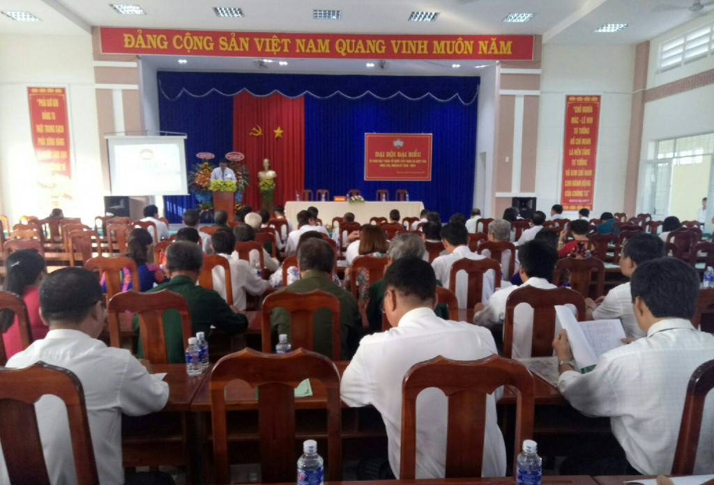 Đại hội Mặt trận tổ quốc xã Hiệp Tân lần thứ XIII, nhiệm kỳ 2019 - 2024