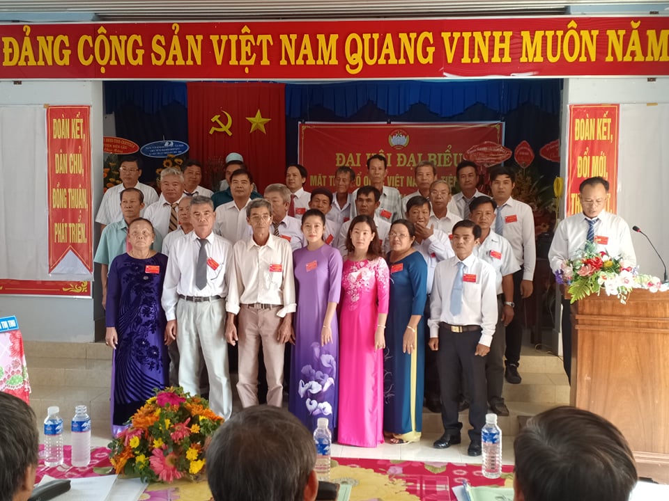 Đại hội đại biểu Mặt trận tổ quốc Việt Nam xã Tiên Thuận lần thứ XII, nhiệm kỳ 2019-2024