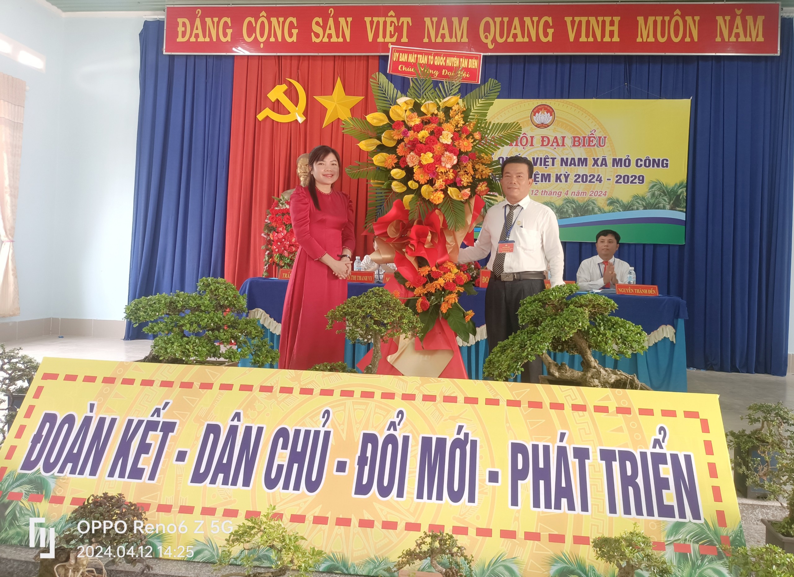 Đại hội MTTQ Việt Nam xã Mỏ Công khóa XII, nhiệm kỳ 2024 – 2029 thành công tốt đẹp